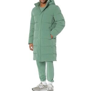 Amazon Essentials Mens HoodedLong Puffer Coat 4XL
